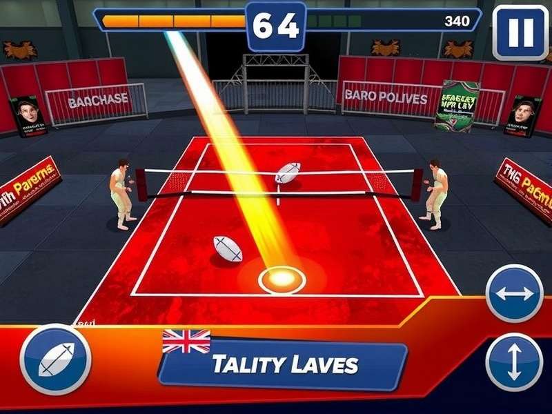 Intense Gameplay in Backhand Blitz Backhand Blitz Gameplay